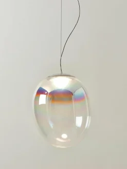 Kleine mondgeblazen LED hanglamp Stellar Nebula, dimbaar, Ø 30 cm^Artemide Best