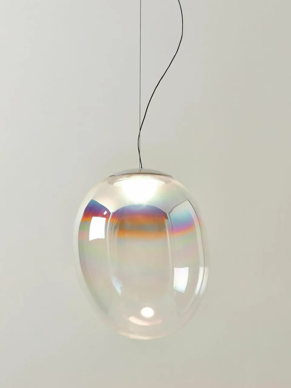 Kleine mondgeblazen LED hanglamp Stellar Nebula, dimbaar, Ø 30 cm^Artemide Best
