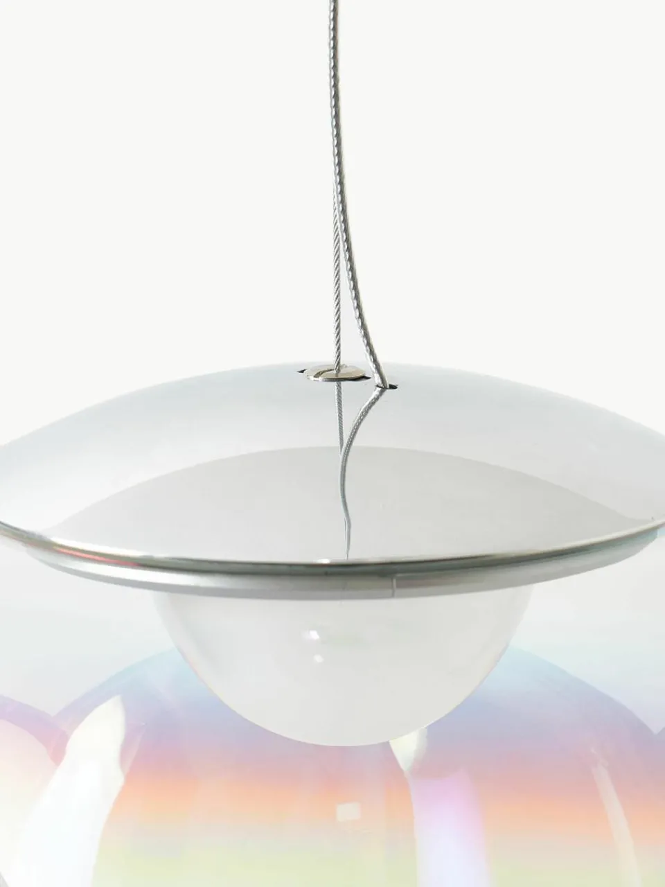 Kleine mondgeblazen LED hanglamp Stellar Nebula, dimbaar, Ø 30 cm^Artemide Best