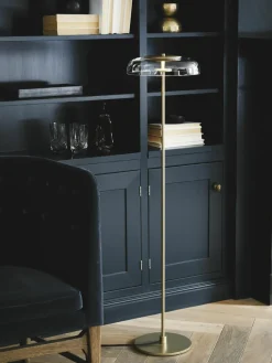 Kleine mondgeblazen LED vloerlamp Blossi, dimbaar^Nuura Hot