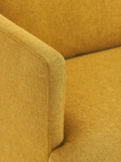 Kleine okergele hoekbank Fluente^Westwing Collection Online