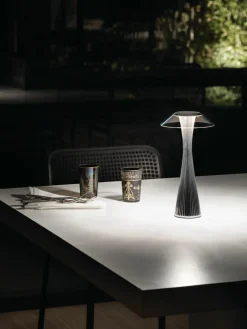 Kleine outdoor LED tafellamp Space, mobiel^Kartell New