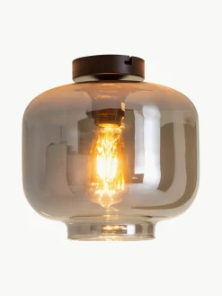 Kleine plafondlamp Vaso van gespiegeld glas^Westwing Outlet