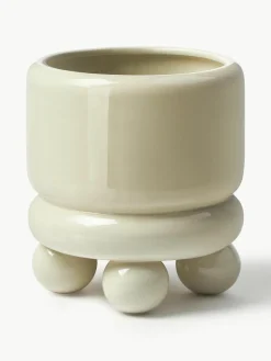 Kleine plantenpot Bryn, H 18 cm^Westwing Collection Outlet