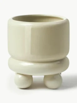 Kleine plantenpot Bryn, H 18 cm^Westwing Collection Outlet