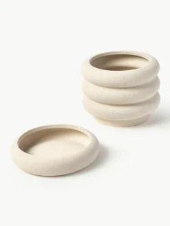 Kleine plantenpot Rudi van keramiek, H 16 cm^Westwing Collection Best
