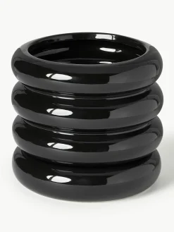Kleine plantenpot Rudi van keramiek, H 16 cm^Westwing Collection Clearance