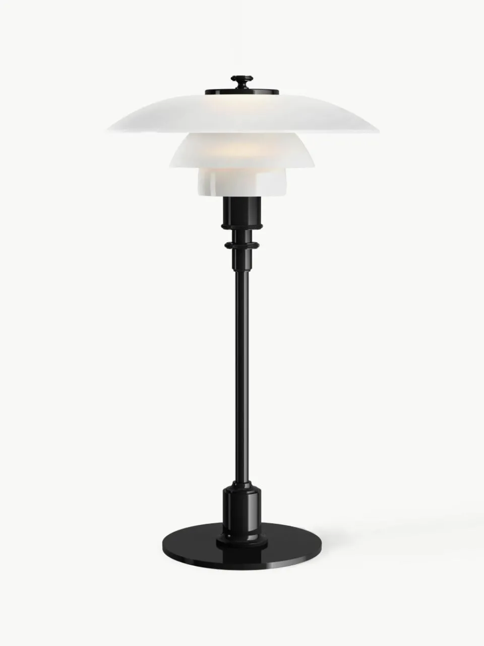 Kleine tafellamp PH 2/1, mondgeblazen^Louis Poulsen Discount