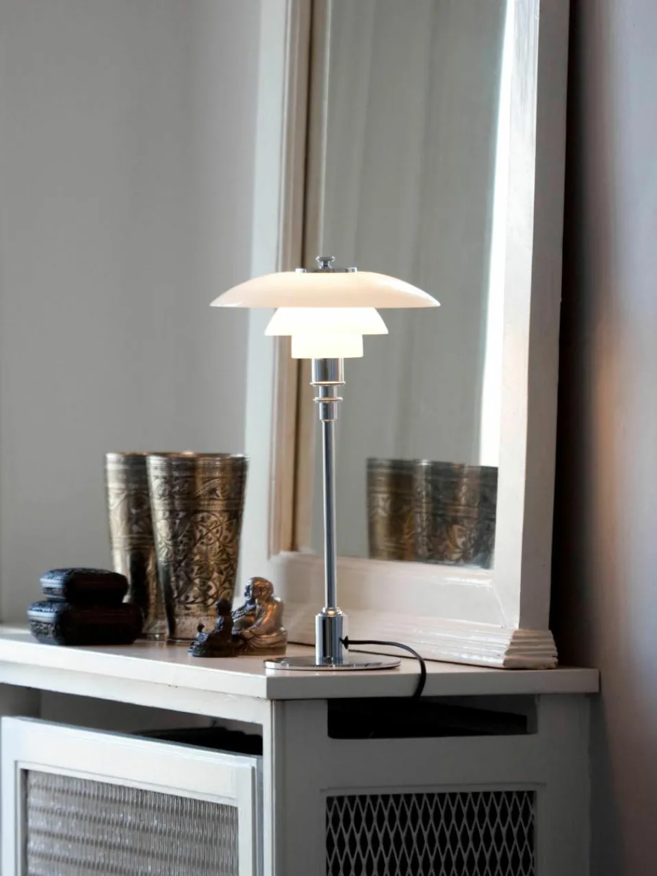 Kleine tafellamp PH 2/1, mondgeblazen^Louis Poulsen Fashion