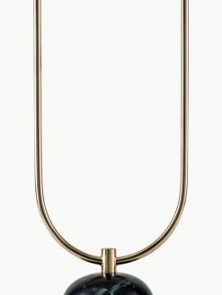 Kleine vloerlamp Curve met marmeren voet^Houseof New