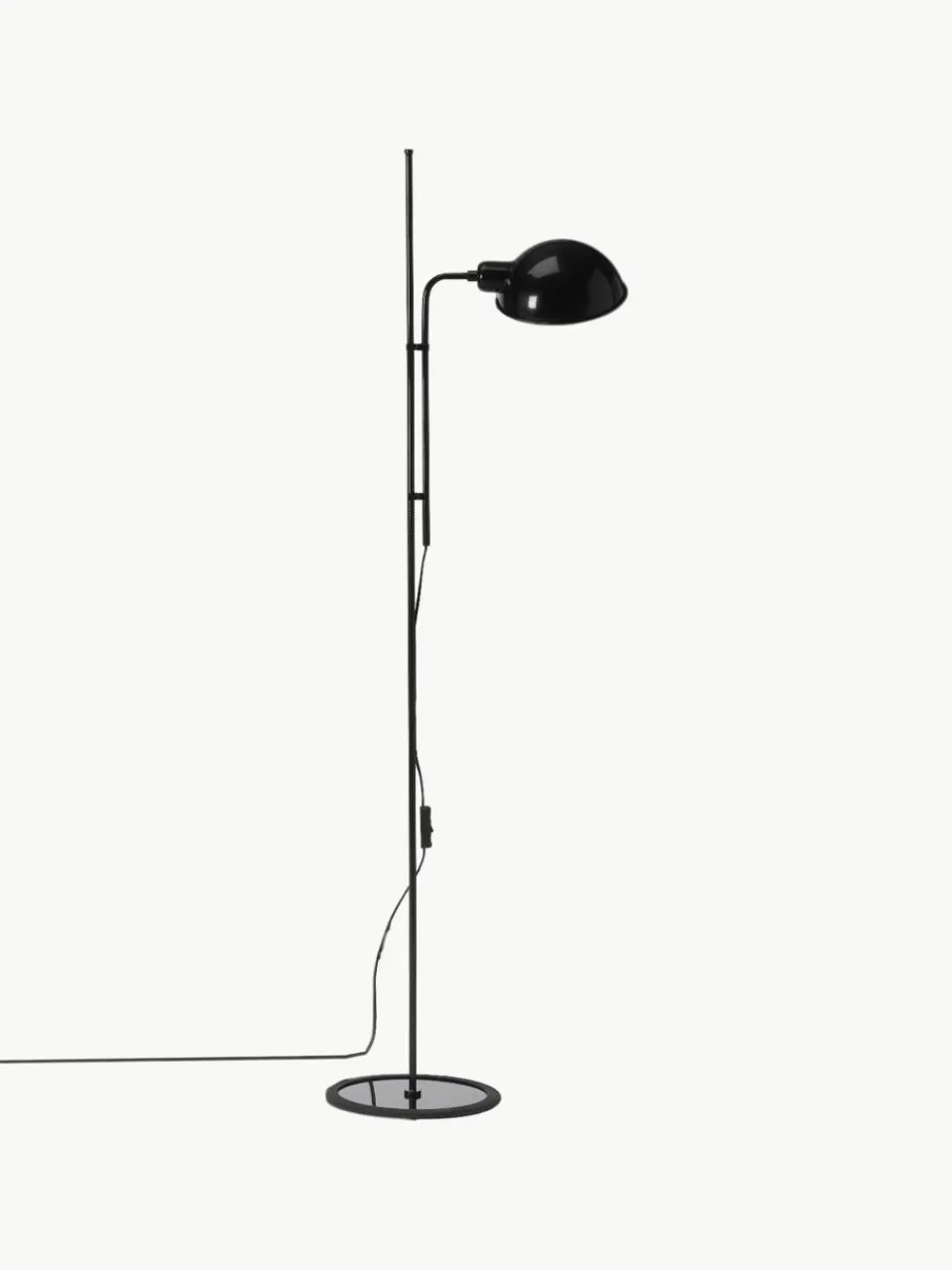Kleine vloerlamp Funiculí met verstelbare lampenkap^Marset Discount