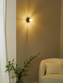 Kleine wand- en plafondspot Chanty^Westwing Collection Discount