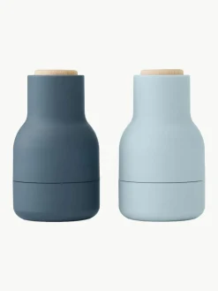 Kleine zout- en pepermolen Bottle Grinder met beukenhouten deksel, set van 2^Audo Copenhagen Clearance