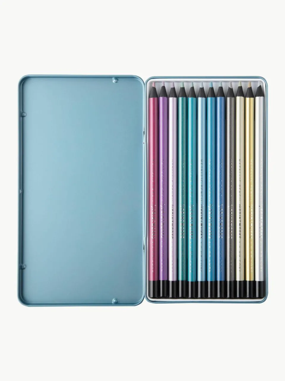 Kleurpotloden Metallic, 12-delig^Printworks New