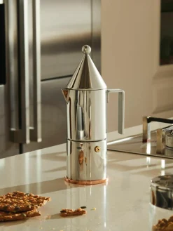 Koffiezetapparaat La Conica voor zes kopjes^ALESSI New