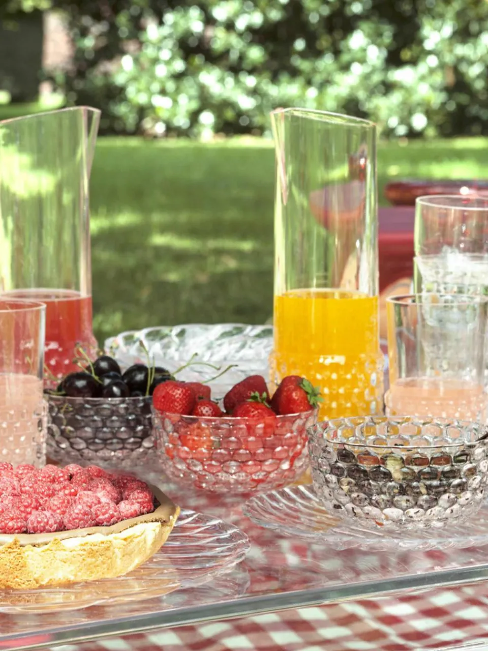 Kommen Jellies met structuurpatroon, 4 stuks^Kartell Sale