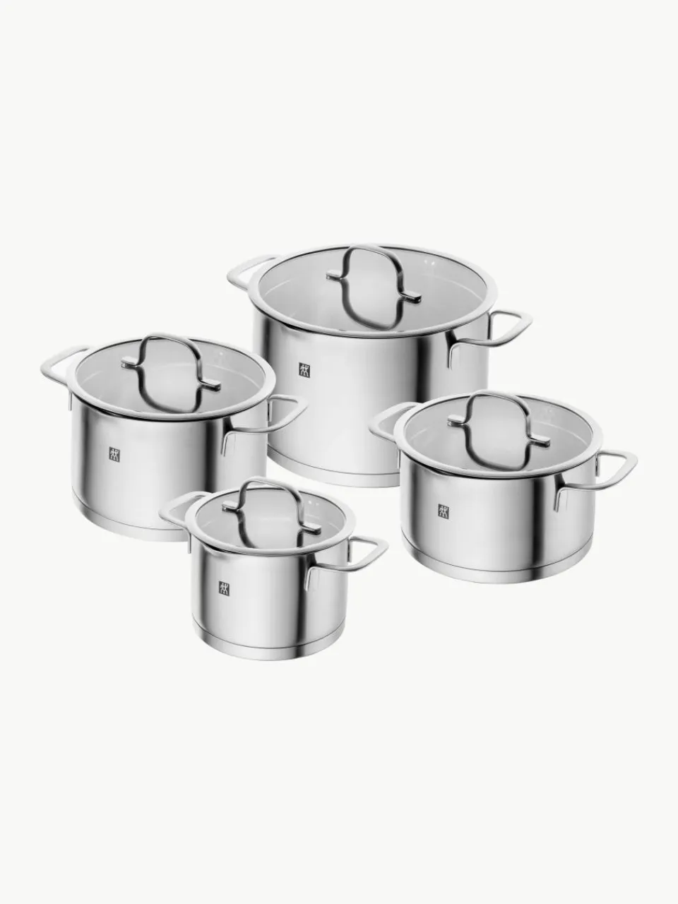 Kookpanenn TrueFlow van edelstaal, set van 4^ZWILLING Outlet