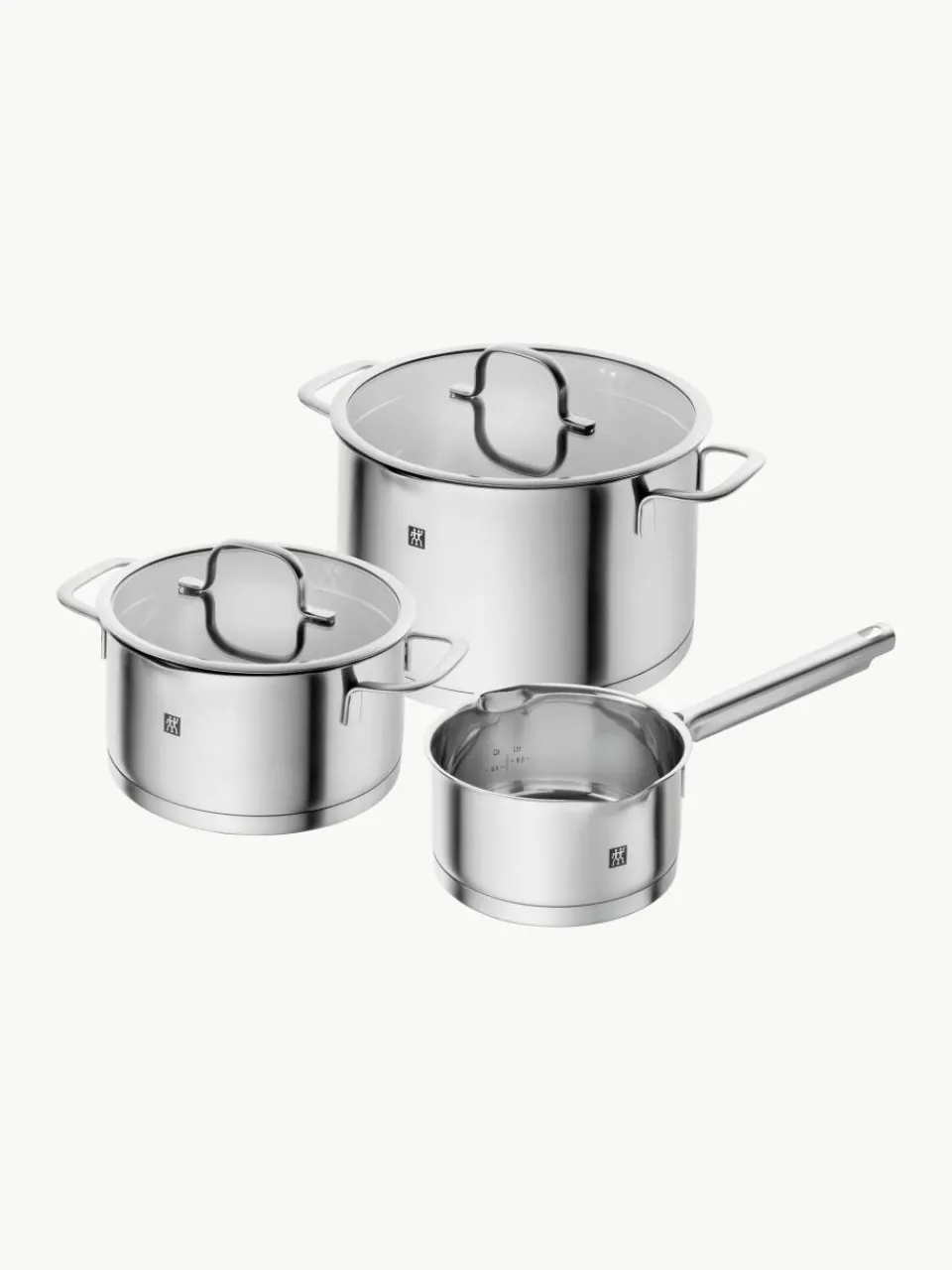 Kookpannen TrueFlow van edelstaal, set van 3^ZWILLING Best