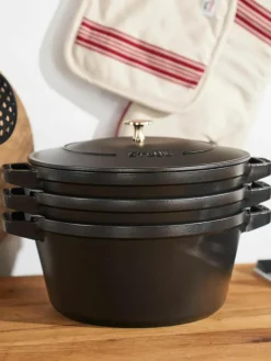 Kookpotten La Cocotte uit gietijzer, set van 3^Staub Sale
