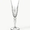 Kristallen champagneglazen Melodia met reliëf, 6 stuks^RCR Fashion