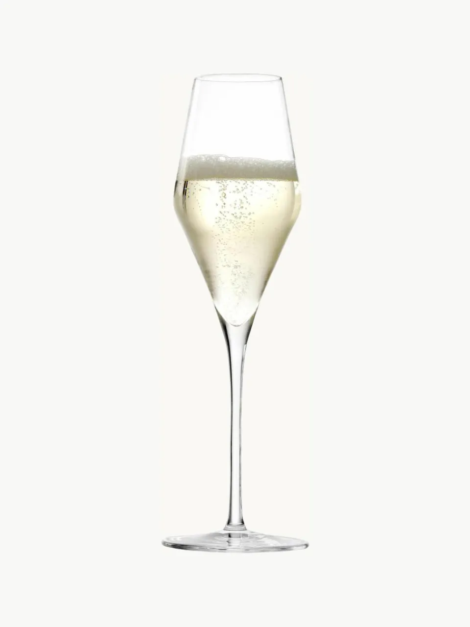 Kristallen champagneglazen Quatrophil, 6 stuks^Stölzle Lausitz Best