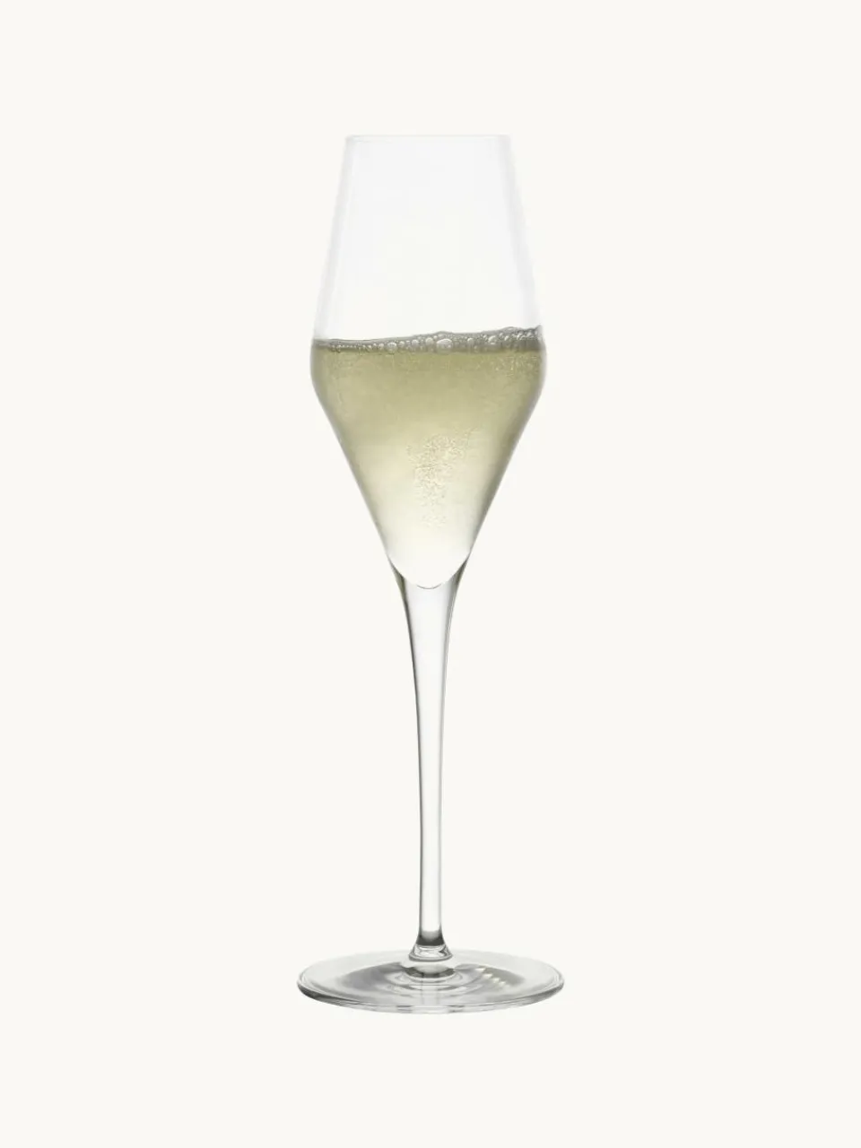 Kristallen champagneglazen Quatrophil, 6 stuks^Stölzle Lausitz Best
