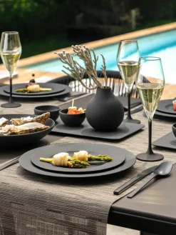 Kristallen champagneglazen Manufacture Rock, 4 stuks^Villeroy & Boch Hot