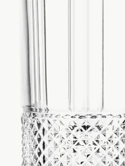 Kristallen glazen Brillante met reliëf, 6 stuks^RCR Fashion