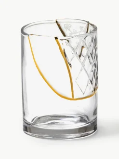 Kristallen glazen Kintsugi^SELETTI Online