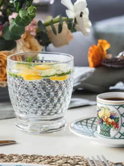 Kristallen waterglazen Boston met reliëf, 4 stuks^Villeroy & Boch New