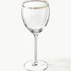 Kristallen wijnglazen Dvorak met goudkleurige decoratie, 6 stuks^Armani Casa Online