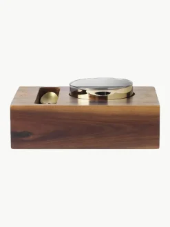 Kruidendoosjes Wood van acaciahout, set van 7^knIndustrie Fashion