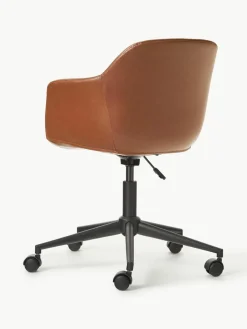 Kunstleren bureaustoel Fiji met smalle zitvlak^Westwing Collection Discount