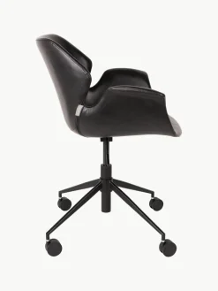 Kunstleren bureaustoel Nikki, in hoogte verstelbaar^Zuiver Fashion