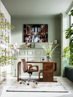 Kunstleren bureaustoel Patron, in hoogte verstelbaar^Kare Design Fashion