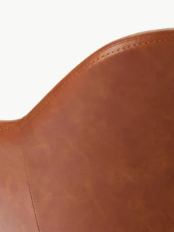 Kunstleren fauteuil Fiji met smalle zitvlak^Westwing Collection Outlet