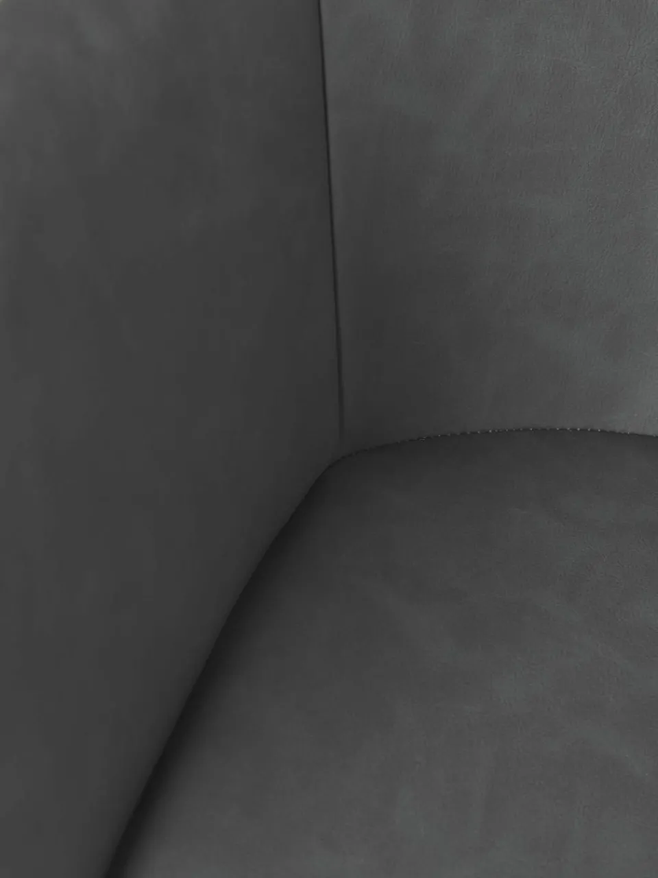 Kunstleren fauteuil Fiji met smalle zitvlak^Westwing Collection New
