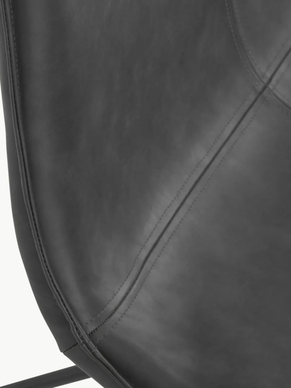 Kunstleren lounge fauteuil Barrel^Ellos Home New
