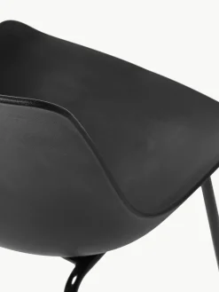 Kunststoffen stoelen Dave met metalen poten, 2 stuks^Westwing Collection Outlet