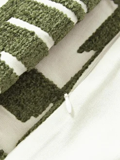 Kussenhoes Fran met chenille borduurwerk^Westwing Collection Hot
