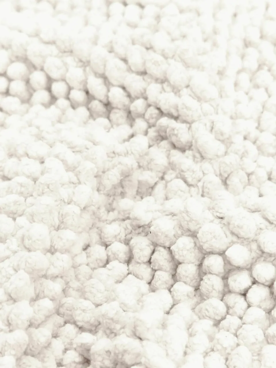Kussenhoes Indi met gestructureerde oppervlak in crèmewit^Westwing Collection Outlet