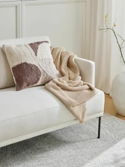 Kussenhoes Jasper met abstracte decoratie^Westwing Collection Sale