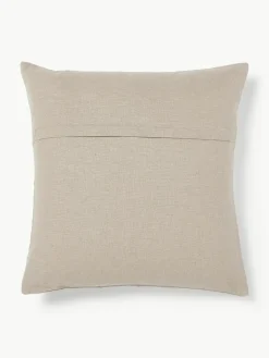 Kussenhoes Malia in beige met structuurpatroon^Westwing Collection Best