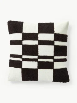 Kussenhoes Scout met getuft ruitpatroon^Westwing Collection Discount