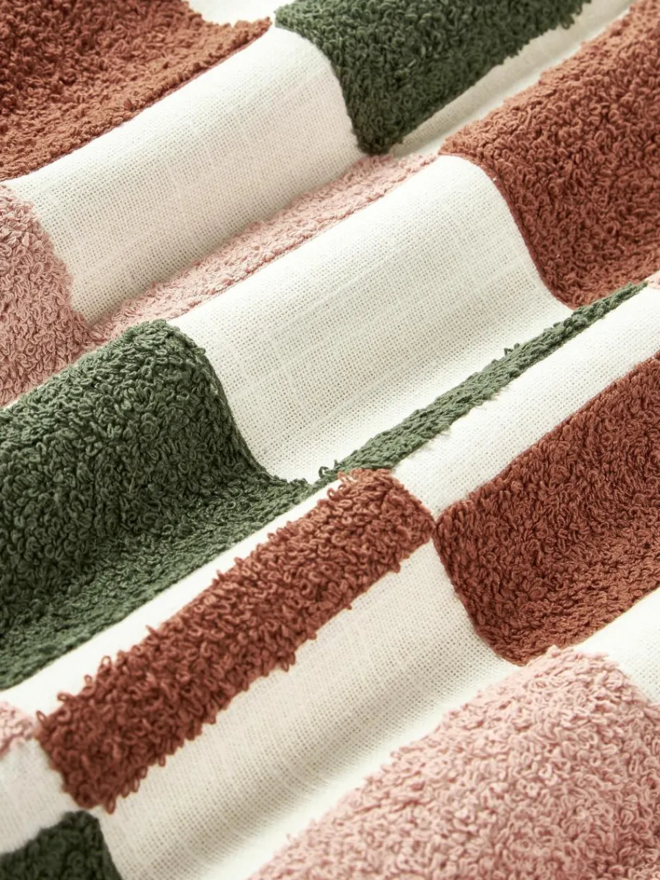 Kussenhoes Scout met getuft ruitpatroon^Westwing Collection Sale