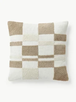 Kussenhoes Scout met getuft ruitpatroon^Westwing Collection Online