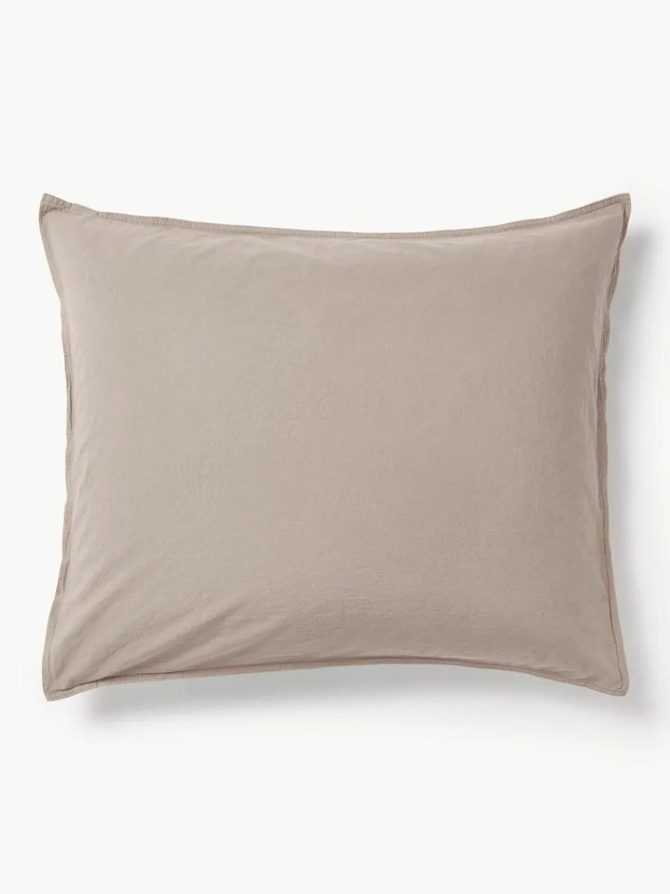 Kussenhoes van gewassen perkalkatoen Debbie^Westwing Collection Discount