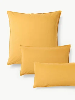 Kussenhoes van gewassen perkalkatoen Debbie^Westwing Collection Online
