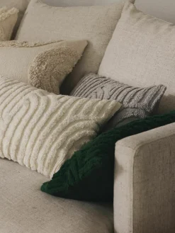 Kussenhoes Yara met getufte decoratie^Westwing Collection New