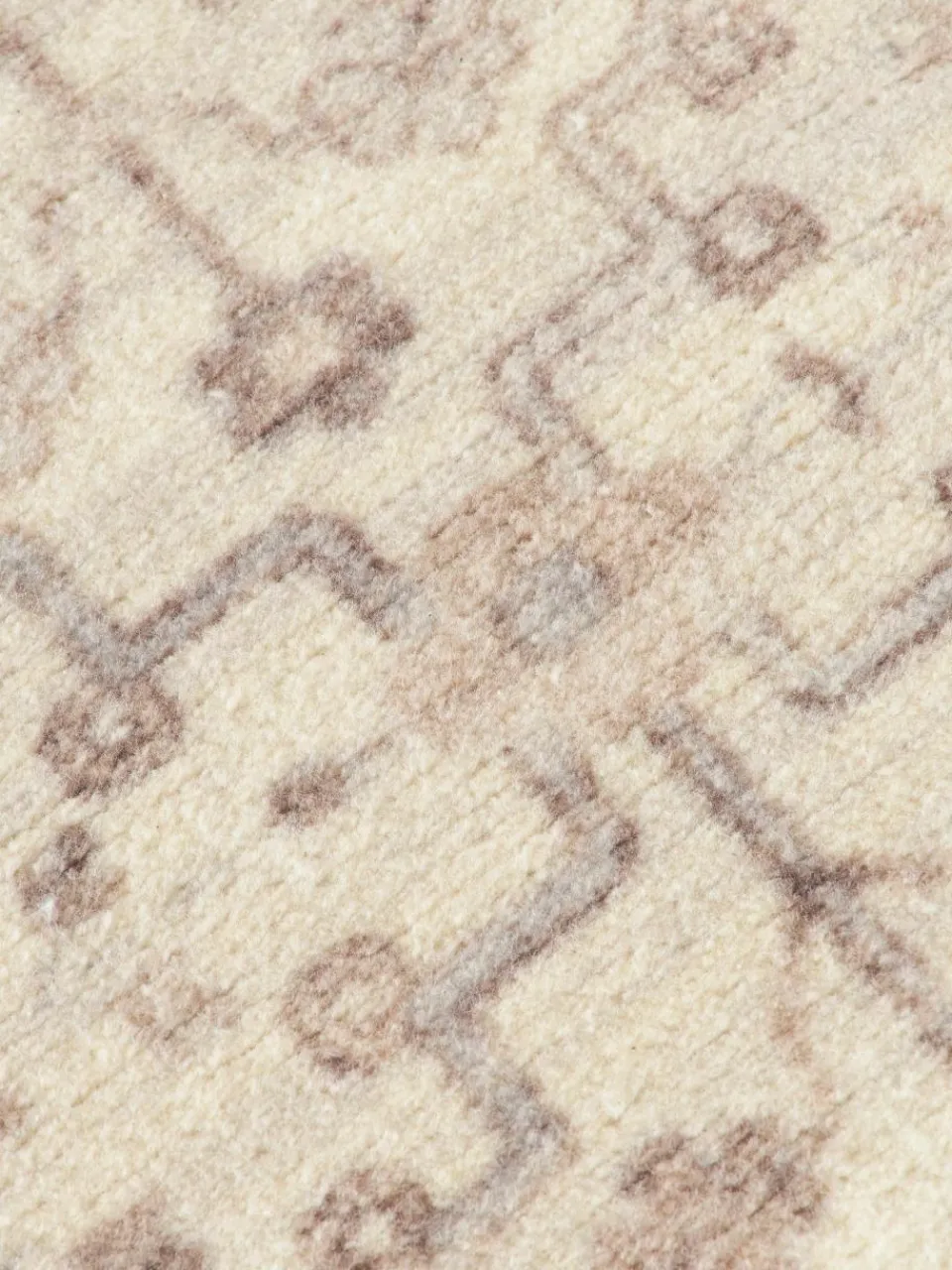 Laagpolig vloerkleed Rosalie met ornamenten, handgeweven^Westwing Collection Hot